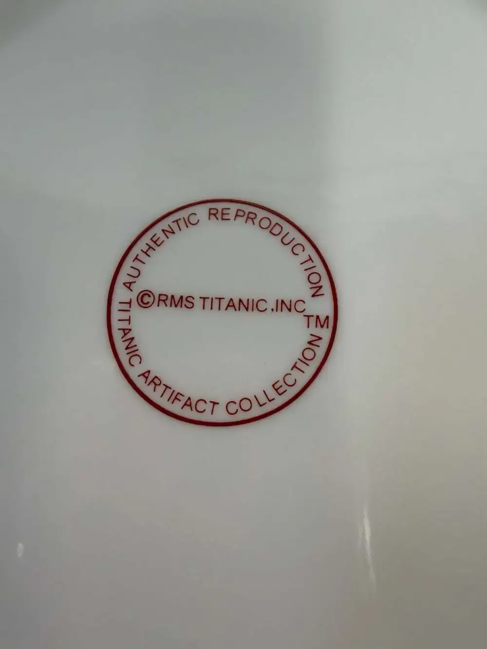 RMS‎ Titanic Inc. White Star Line 3rd Class Reproduction 9